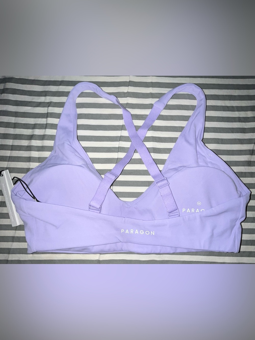 Paragon RecStretch Apex Sports Bra & MidRise SculptSeam 4” Shorts Dreamscape M - Picture 3 of 8